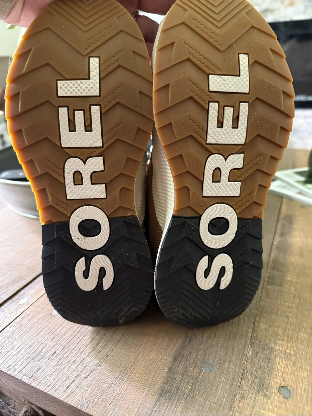 Kids Sorel Waterproof Brown Suede Lace-Up Boot